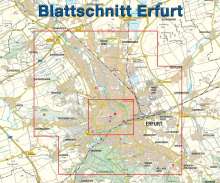 Erfurt, Karten