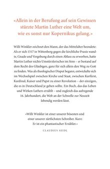 Willi Winkler: Luther, Buch