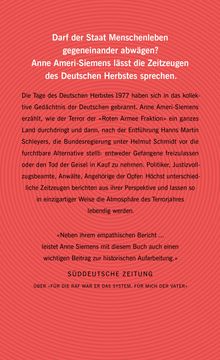 Anne Ameri-Siemens: Ein Tag im Herbst, Buch