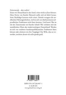 Peter Seidel: Zeitenwende - aber wohin?, Buch