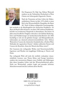 Helmut Waniczek: Was Sie immer schon über die "Energiewende" wissen wollten, Buch