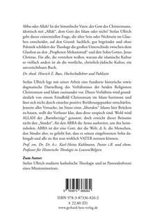 Stefan Ullrich: Allah versus Abba, Buch