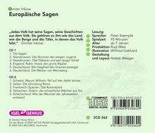 Europäische Sagen, 2 CDs