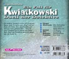 Jürgen Banscherus: Ein Fall für Kwiatkowski - Duell der Detektive, CD