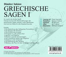 Griechische Sagen 1. 2 CDs, 2 CDs