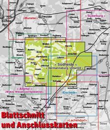 Sascha René Tacken: Südheide (Hermannsburg und Unterlüß), Karten
