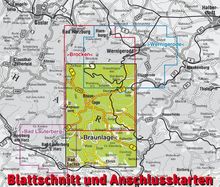 Sascha René Tacken: Braunlage &amp; Hohegeiß, KVplan, Wanderkarte/Radkarte/Stadtplan, 1:25.000 / 1:10.000, Karten