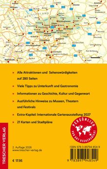 Alle Attraktionen auf 280 Seiten, Tipps zu Unterkunft, Geschichte und Kultur, Infos zu Museen und Festivals. Karte.