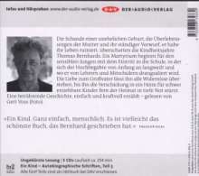 Thomas Bernhard: Ein Kind, 3 CDs