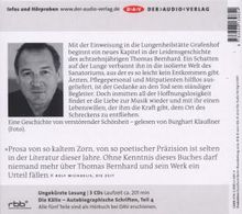 Thomas Bernhard: Die Kälte, 3 CDs