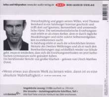 Thomas Bernhard: Die Ursache, 3 CDs
