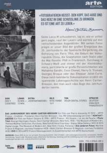 Das Jahrhundert des Henri Cartier-Bresson, DVD