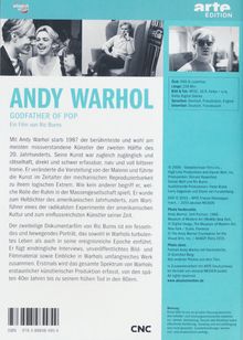 Andy Warhol - Godfather of Pop, DVD