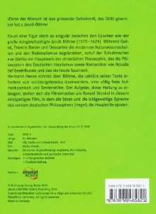 Morgenröte im Aufgang - Hommage à Jacob Böhme, DVD