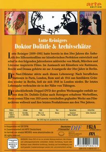 Lotte Reinigers "Doktor Dolittle" und Archivschätze, 2 DVDs