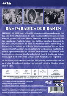 Das Paradies der Damen (OmU), DVD