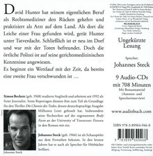 Simon Beckett: Die Chemie des Todes - Platin Edition, 9 CDs