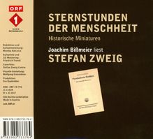 Sternstunden der Menschheit, CD