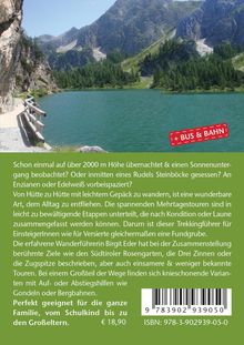 Birgit Eder: Wander- und Hüttenurlaub. Trekking für ALLE in Bayern, Österreich und Südtirol, Buch