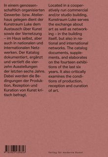 Sandro Steudler: Kunstraum Luke, Buch