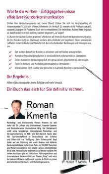 Roman Kmenta: Nutzen verkaufen, Kunden gewinnen, Buch