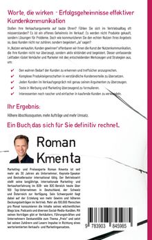 Roman Kmenta: Nutzen verkaufen, Kunden gewinnen, Buch