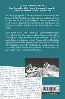 Ein Buch wie ein Roadmovie. Drei 19-Jährige begeben sich im Sommer 1984 auf eine Tramp-Tour durch die DDR. Illustration.