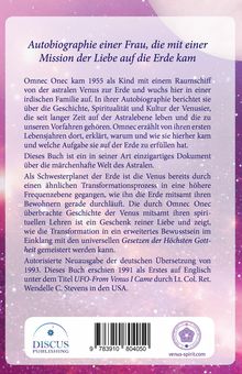 Omnec Onec: Ich kam von der Venus, Buch