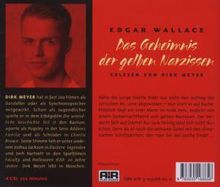 Edgar Wallace: Das Geheimnis der gelben Narzissen, 4 CDs