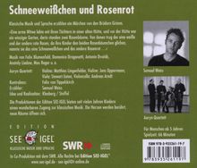 Edition Seeigel - Schneeweißchen und Rosenrot, CD