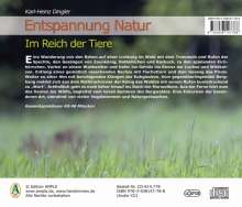 Entspannung Natur - Im Reich der Tiere, CD