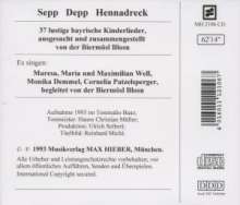 Sepp Depp Hennadreck. CD, CD