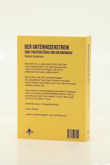 Daniel Anderson: Anderson, D: UNTERHOSENSTREIK, Buch