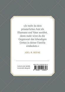 Joel R. Beeke: Wie sollten Männer ihre Familien leiten?, Buch