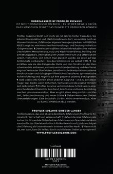 "Unbreakables by Profiler Suzanne" ist der Titel. Menschen überwinden Dunkelheit. Beschreibt wahre Geschichten und Stärke.