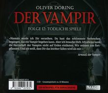 Der Vampir (Teil 12) Tödliche Spiele, CD