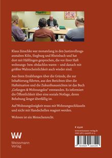 Klaus Jünschke: Gefangen &amp; Wohnungslos, Buch