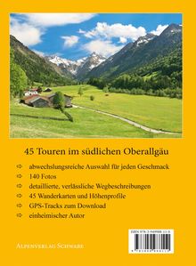 Gerald Schwabe: Lieblings-Wanderungen rund um Oberstdorf, Buch