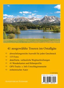 Gerald Schwabe: Lieblings-Wanderungen Ostallgäu, Buch