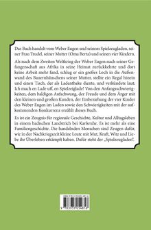 Christa Weber: Der Spielzeugladen, Buch