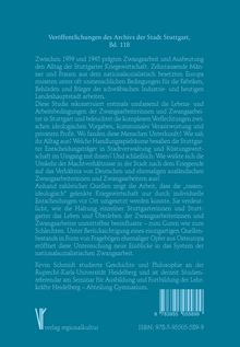 Veröffentlichungen des Archivs der Stadt Stuttgart, Bd. 118. Verlag Regionalkultur, ISBN: 978-3-95505-589-9.