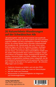 Titel: "26 Naturerlebnis-Wanderungen auf der Schwäbischen Alb". Oben ein Bild eines Höhleneingangs mit Wald im Hintergrund.