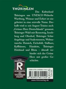 THÜRINGEN. Das Kulturland Thüringen um UNESCO-Welterbe Wartburg, Weimar und Erfurt ist in reizvolle Natur eingebettet.