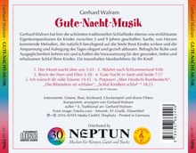 Gerhard Walram: Gute-Nacht-Musik, CD