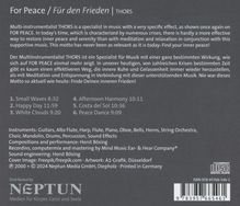 For Peace - Für den Frieden, CD