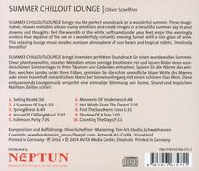 Summer Chillout Lounge, CD