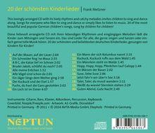 20 der schönsten Kinderlieder, CD