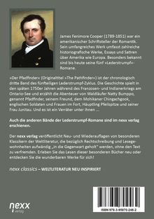 James Fenimore Cooper: Der Pfadfinder, Buch