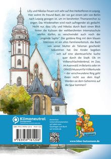 Mareike Seehaus: Schatzsuche in Leipzig - Lilly und Nikolas auf der Suche nach dem singenden Saphir, Buch