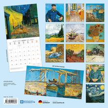 Vincent van Gogh 2025, Kalender